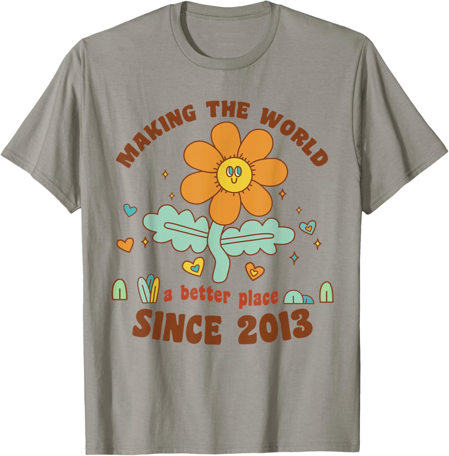 Making world better place since 2013 birthday celebration Apparel | Bestseller Style | Daily Wear Essential