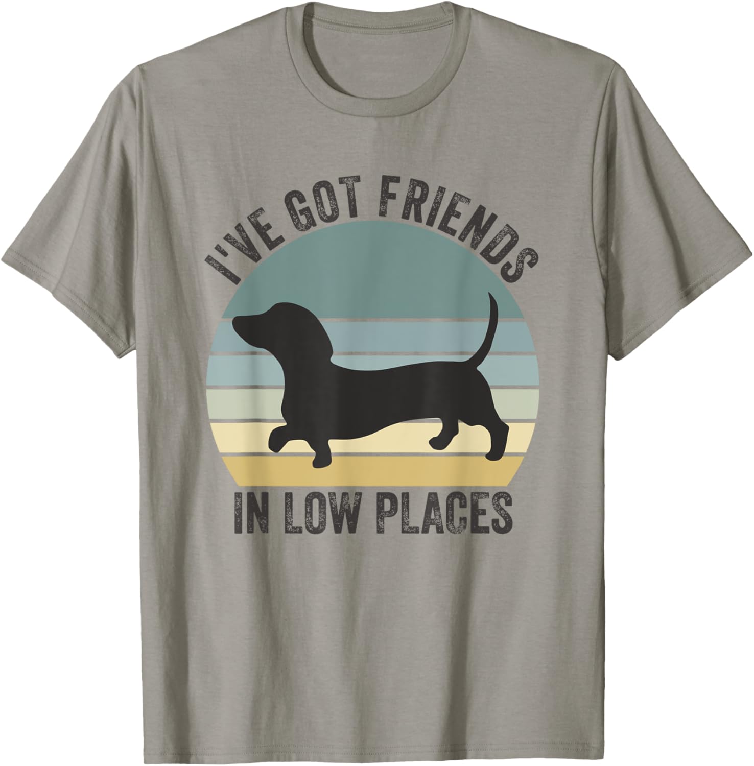 Dachshund I've Got Friends In Low Places Dog Apparel | Premium Quality | Daily Wear Essential