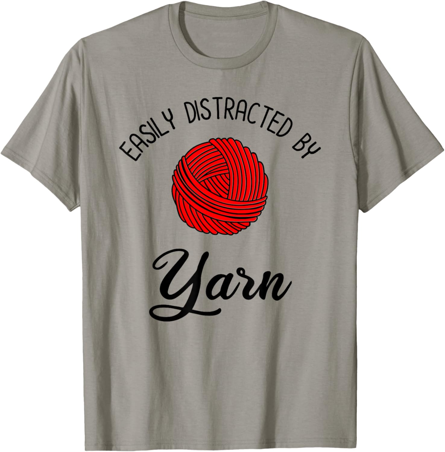 Easily Distracted By Yarn Funny Yarn Lover Yarn Supply | High Search Volume | Perfect for Crafters