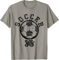 Soccer SIS Leopard Cheetah Print Retro Trendy Cute Apparel Premium Print Gift Ready