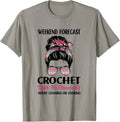 Weekend Forecast Crochet Funny Crocheting Colorful Yarn Yarn Supply | Top Rated | High CTR Title