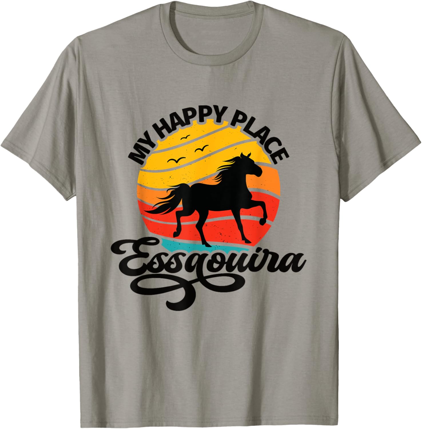My Happy Place ESSAOUIRA Beach Mogador Morocco Souvenir T-Shirt for Men Women Kids T-Shirt | US Viral Pick | Top Rated Comfort
