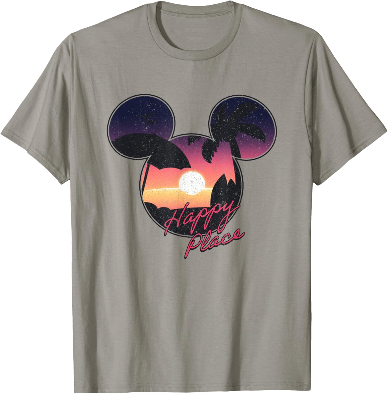 Disney Mickey And Friends Happy Place Vintage Mickey Ears Apparel | Premium Quality | High CTR Boost