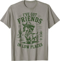 Cowboy Dachshund I've Got Friends in Low Places Funny Weiner Apparel | Top Conversion Title | High CTR Boost