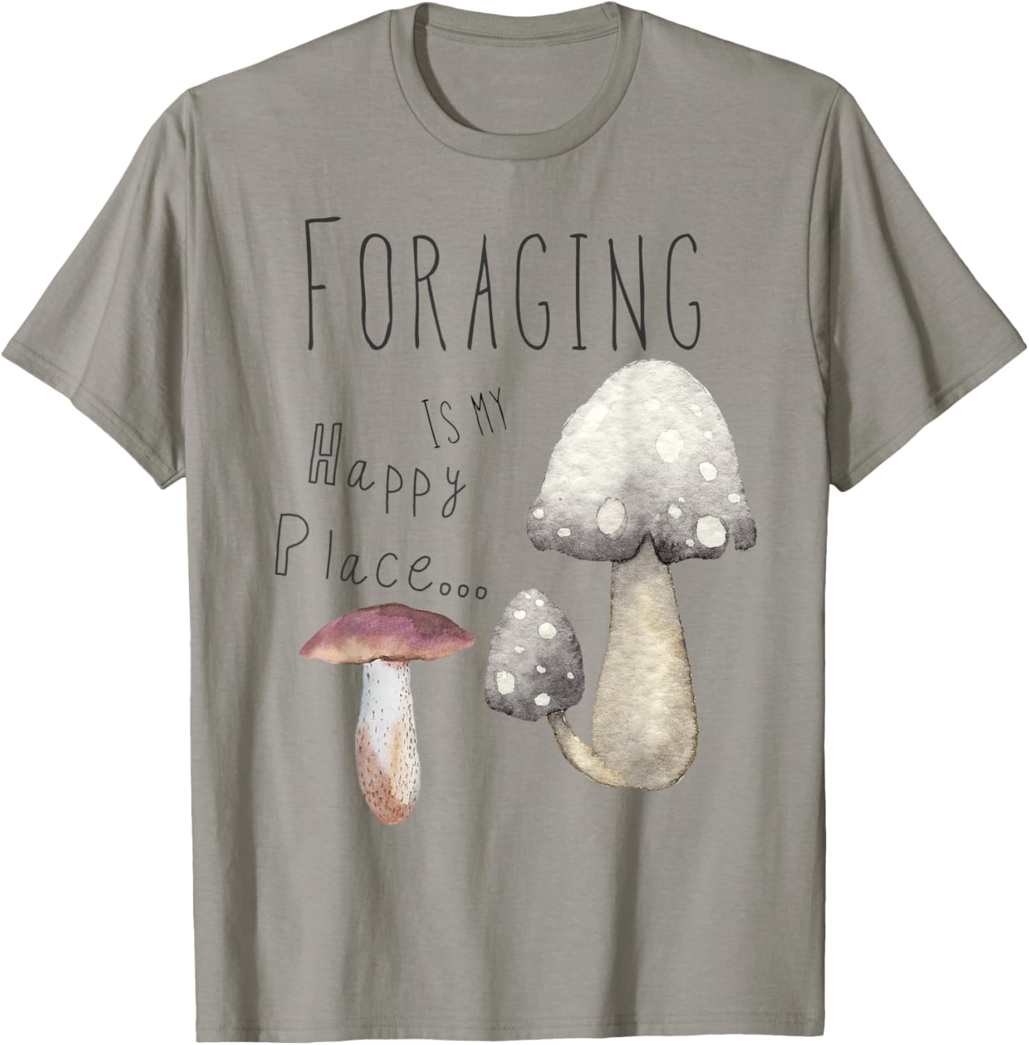 Mycology art foraging is my happy place Apparel | Top Conversion Title | Top Rated Comfort