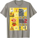 Super Mario Maker 2 Character Gameplay Panel Logo Apparel | Trending 2025 | Perfect Gift Idea
