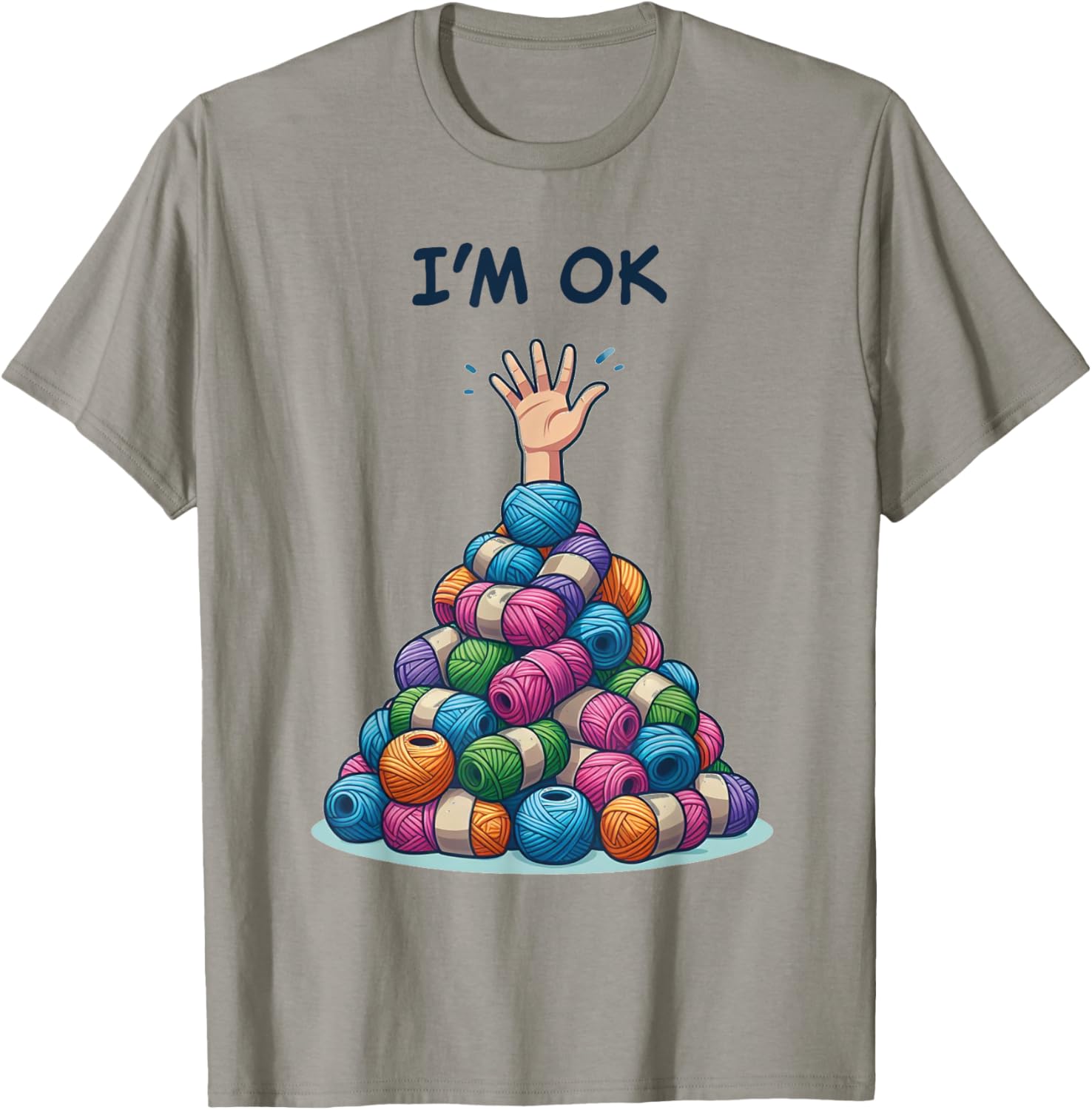 Sewing Girl Knitting Knitter I'm Ok Yarn Yarn Supply | Premium Quality | High CTR Title