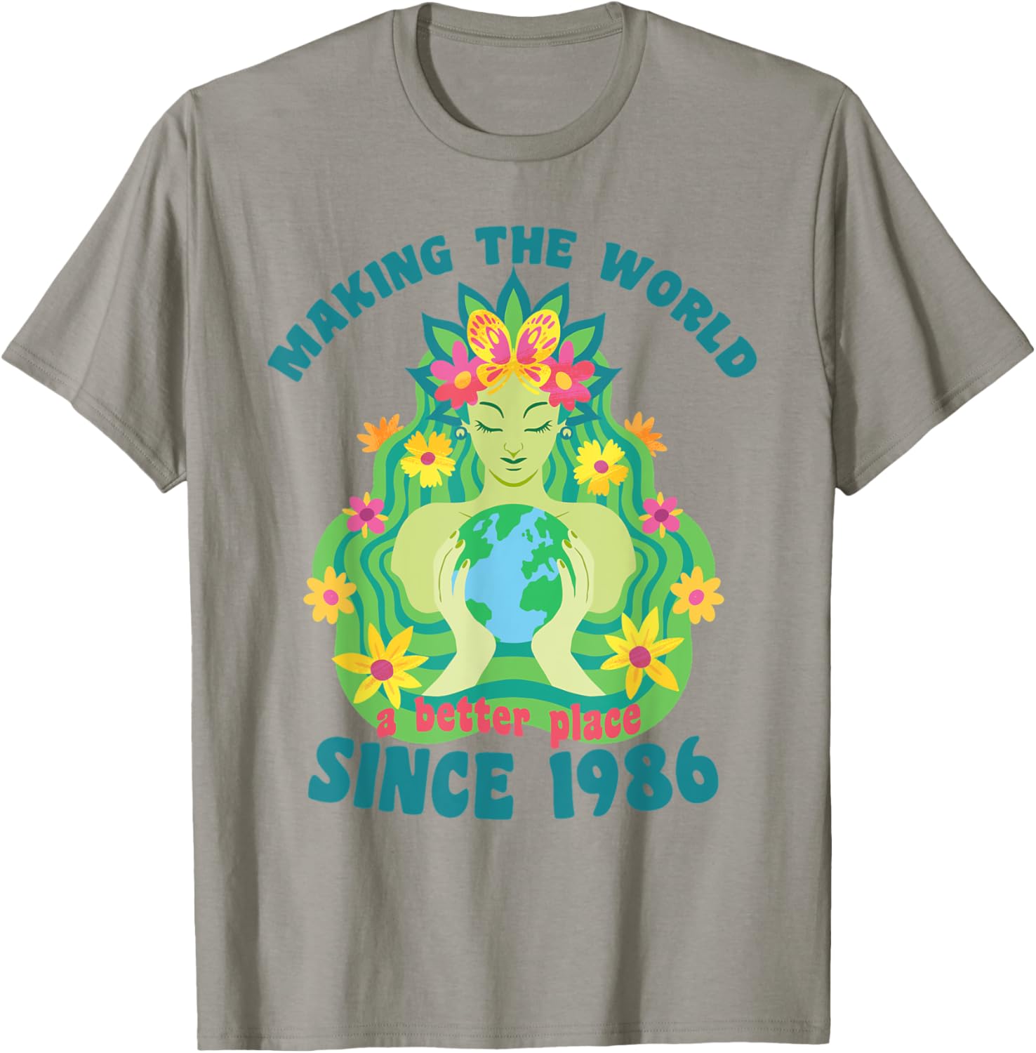 Making the world better place since 1986 birthday Apparel | Bestseller Style | Aesthetic Casual Look