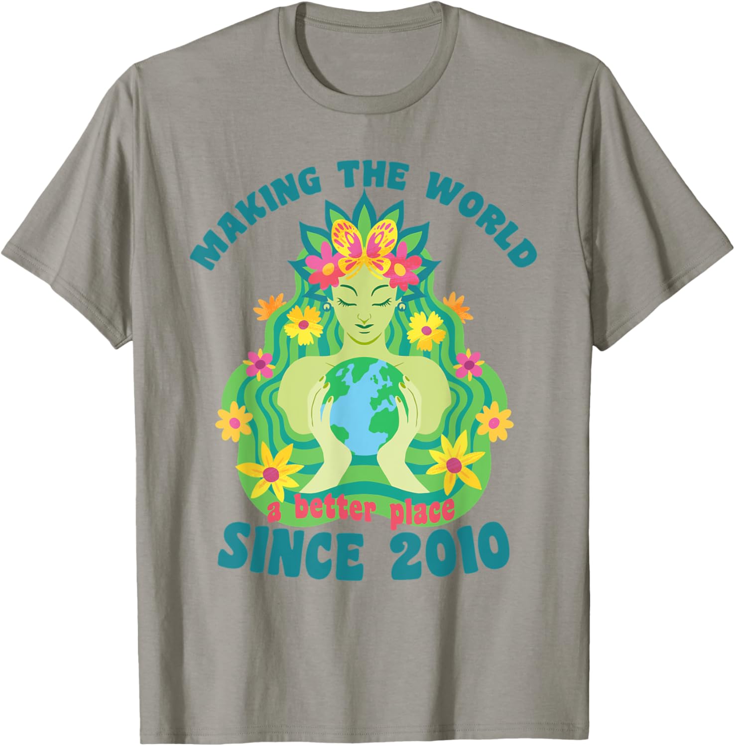 Making the world better place since 2010 birthday Apparel | Premium Quality | Daily Wear Essential