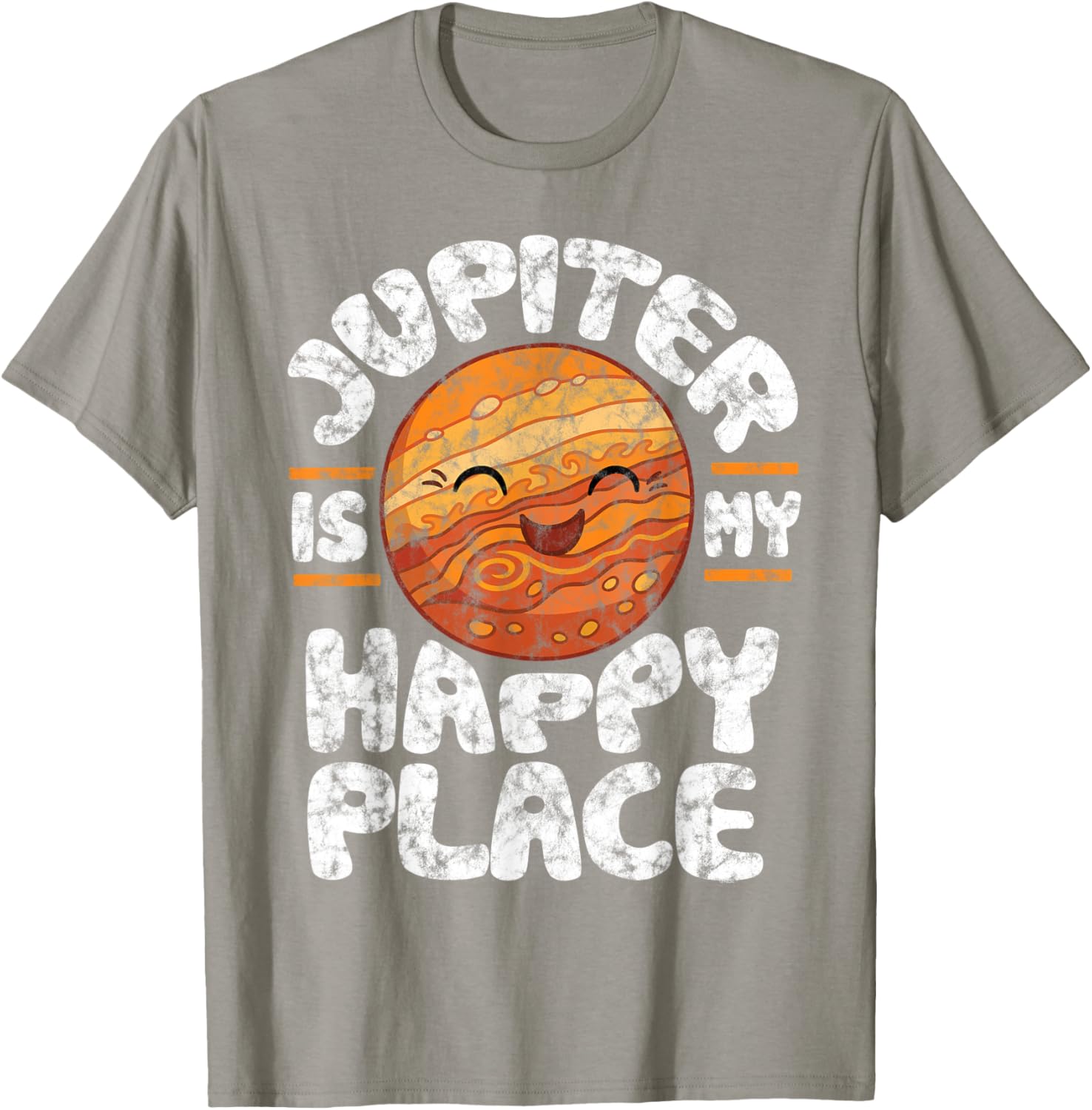 Jupiter is My Happy Place Solar System Kawaii Planet Apparel | Bestseller Style | Aesthetic Casual Look
