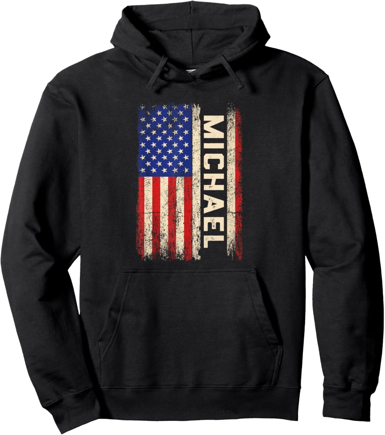 Michael First Name Shirt Michael Name American Flag Pullover Hoodie Hoodie | Everyday Casual Wear