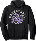 Leopard Cheetah Basketball Sister Purple Trendy Spirit Pullover Hoodie Hoodie High Search Demand Hot Right Now
