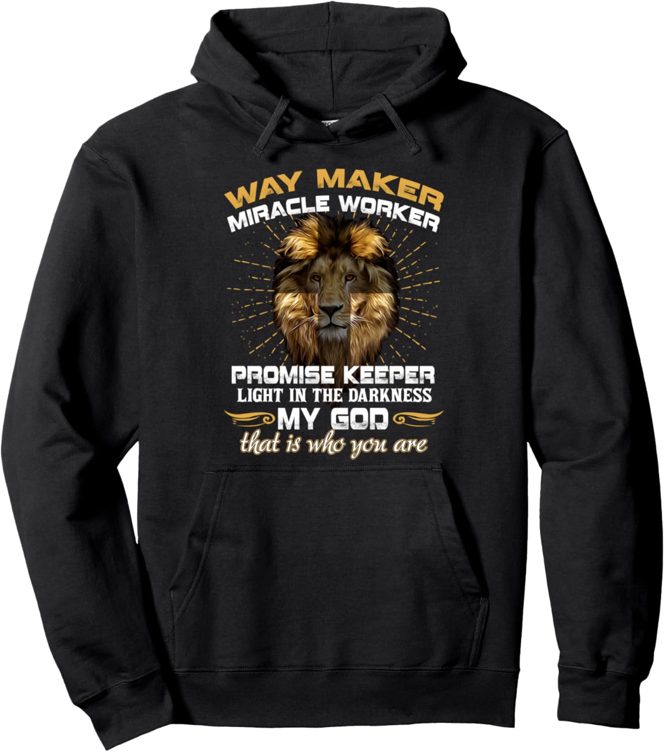 Way maker miracle worker t shirt Pullover Hoodie Hoodie | High Search Volume | Aesthetic Fit