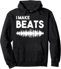 I Make Beats Music Producer Novelty Beat Maker T Shirt Pullover Hoodie Hoodie | High Search Volume | Aesthetic Fit