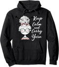 Keep Calm And Carry Yarn Vintage Funny Tshirt Womens Gift Pullover Hoodie Hoodie | High Search Volume | High CTR Title