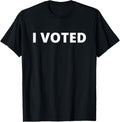 Red I voted for election day when you go vote polling place Apparel | Top Conversion Title | Aesthetic Casual Look