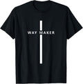 Way Maker - Christian Cross Men and Women Worship Inspiring Apparel | High Search Volume | Comfort Daily Wear