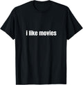 I Like Movies Film Buff Movie Fan Apparel | Trending 2025 | Must-Have Style