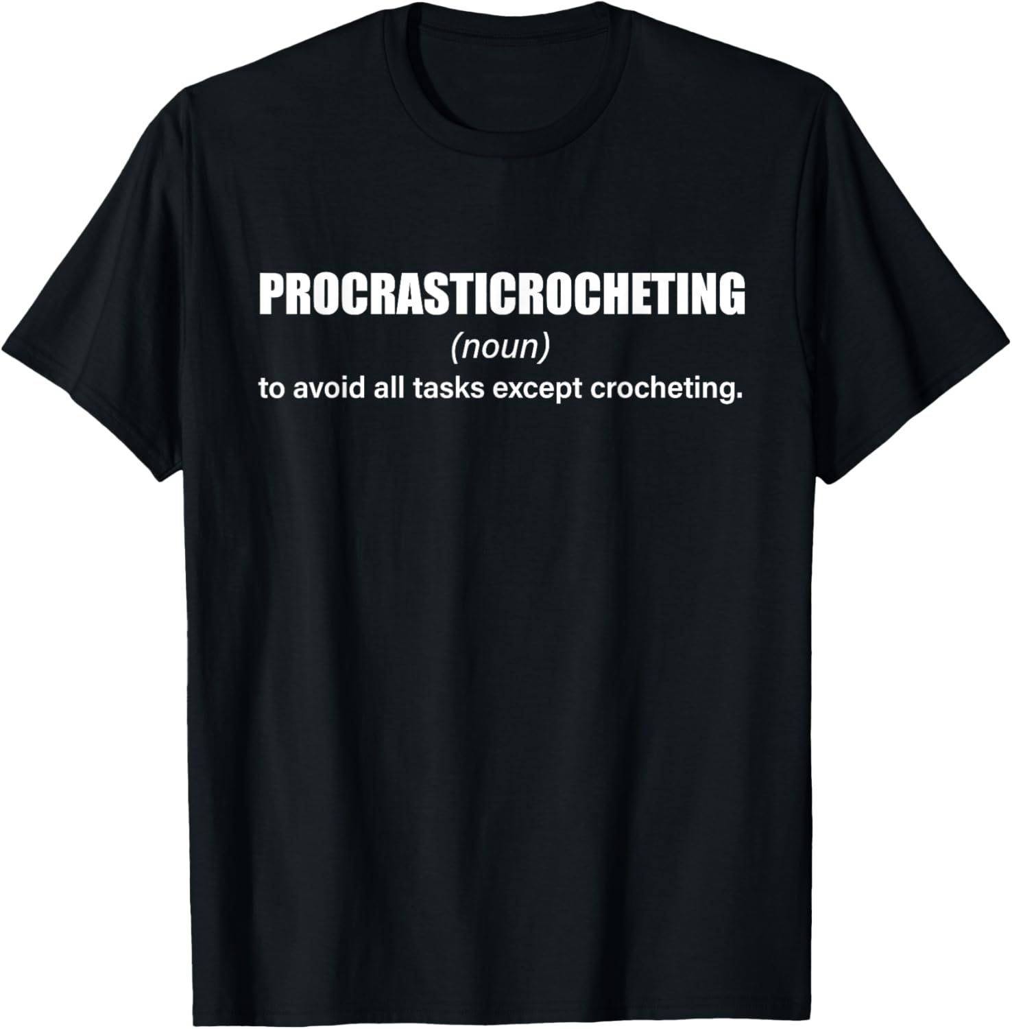 Procrasticrocheting Definition Funny Yarn crocheter Yarn Supply | Viral US Pick | Best Seller Choice