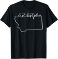 Last Best Place Montana T-Shirt State T-Shirt | Top Conversion Title | Perfect Gift Choice