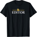 Editor Film-Crew Filmmaker Shirt T-Shirt | Premium Quality | Comfort Daily Wear