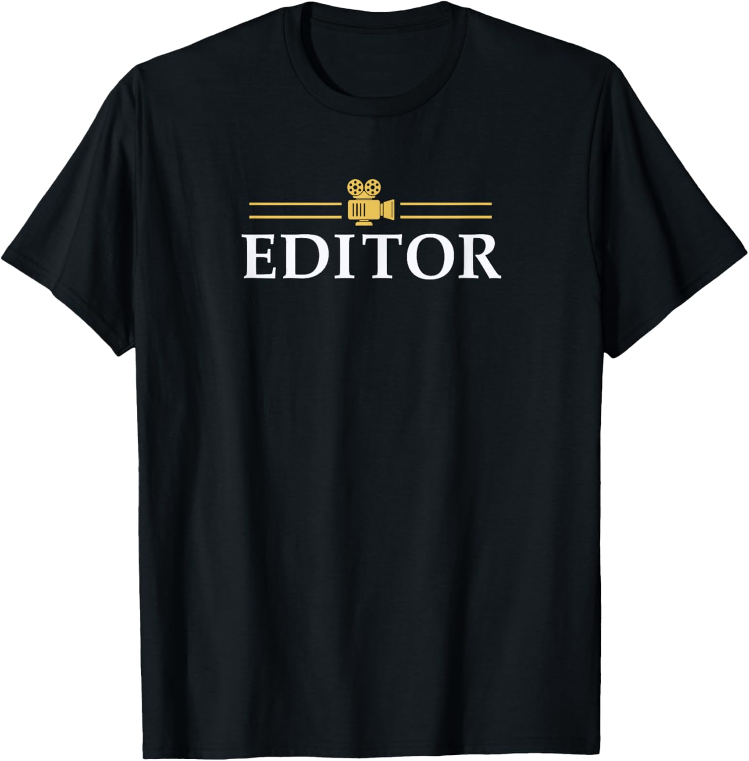 Editor Film-Crew Filmmaker Shirt T-Shirt | Premium Quality | Comfort Daily Wear