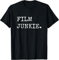 Filming By Design Tee Company Adult Unisex Black Modern Letter Print Casual Film Director Movie Maker Gifts Film Junkie ...