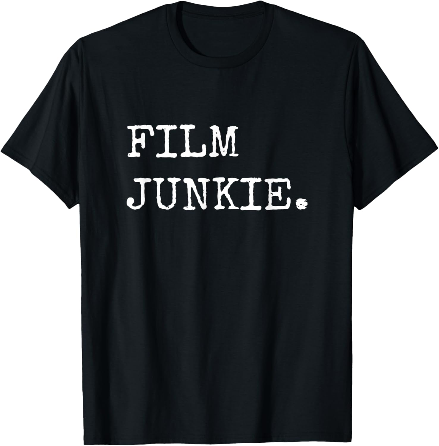 Filming By Design Tee Company Adult Unisex Black Modern Letter Print Casual Film Director Movie Maker Gifts Film Junkie ...