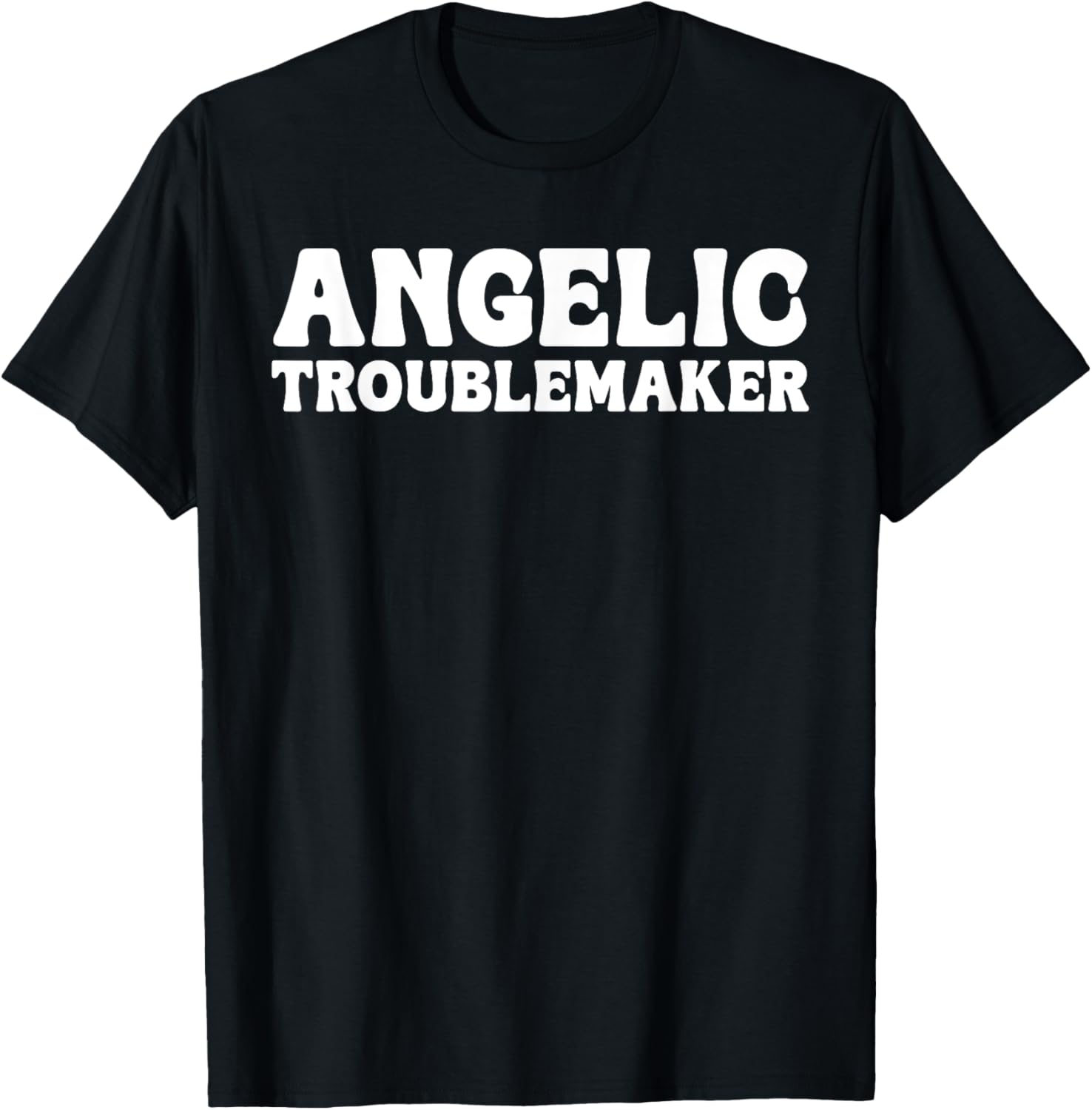 LGBTQ Accessories, Angelic Troublemaker Apparel | High Search Volume | Perfect Gift Idea