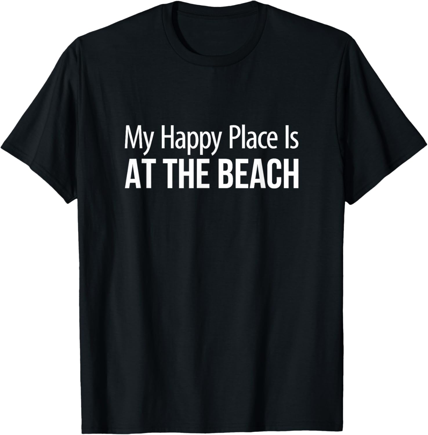 My Happy Place Is At The Beach - Men Women Kids Apparel | Google Shopping Optimized | Customer Favorite