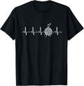 Funny Yarn Heartbeat T-Shirt Gift Tee for Knitters T-Shirt | Premium Quality | Perfect for Crafters