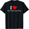 I Love West University Place City Texas Apparel | US Viral Pick | High CTR Boost