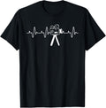 Movie Camera Heartbeat Film Lover Gifts for Filmmakers Apparel | Best Seller Pick | Aesthetic Fit