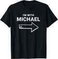 I'm With Michael Arrow Shirt Funny Halloween Costume T-Shirt | US Best Seller
