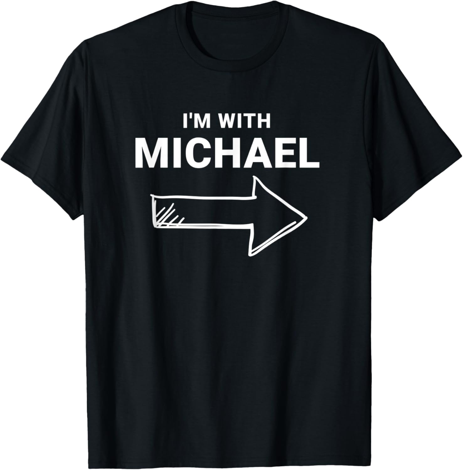 I'm With Michael Arrow Shirt Funny Halloween Costume T-Shirt | US Best Seller