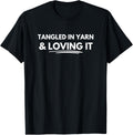 Tangled in yarn and loving it Yarn Supply | Viral US Pick | Perfect for Crafters