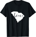 SC HOME South Carolina Womens Shirt Blouse Southern South T-Shirt | Premium Quality | Best Seller Choice