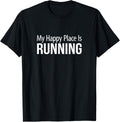 My Happy Place Is Running - Apparel | Trending 2025 | Daily Wear Essential