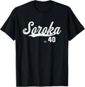 Distressed Swoosh Michael Soroka Chicago Baseball MLBPA Apparel | Premium Quality
