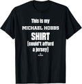 This Is My Shirt Michael Hobbs Prospect Baseball Fan Gear T-Shirt | Perfect Gift Idea