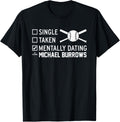 Mentally Dating Michael Burrows Prospect Baseball Fan Gear Apparel | Trending 2025