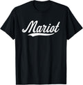 Distressed Script Michael Mariot Prospect Baseball Fan Gear Apparel | Trending 2025