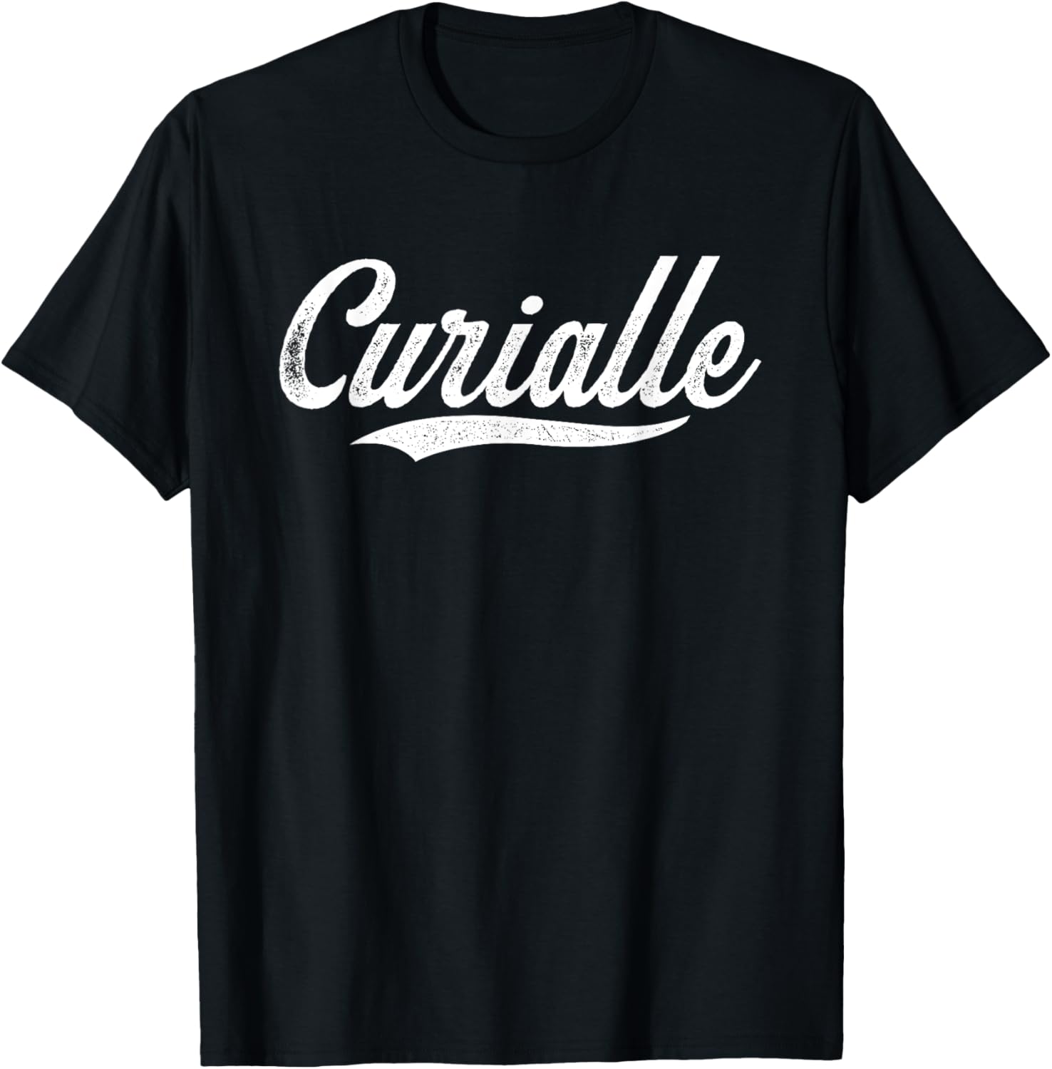 Distressed Script Michael Curialle Prospect Baseball Fan Apparel | Trending 2025