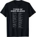 Types Of Knife Blades, Knife Collector Apparel | Trending 2025 | Aesthetic Fit