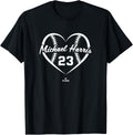 Baseball Heart Number Michael Harris Atlanta MLBPA Apparel | US Best Seller