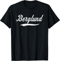Distressed Script Michael Berglund Prospect Baseball Fan Apparel | Everyday Casual Wear