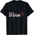Made In Syston UK United Kingdom Place Of Birth Apparel | Trending 2025 | Aesthetic Casual Look