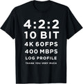 Filmmaker T-Shirt - Camera Specs - Please and Thank You T-Shirt | Trending 2025 | Comfort Daily Wear