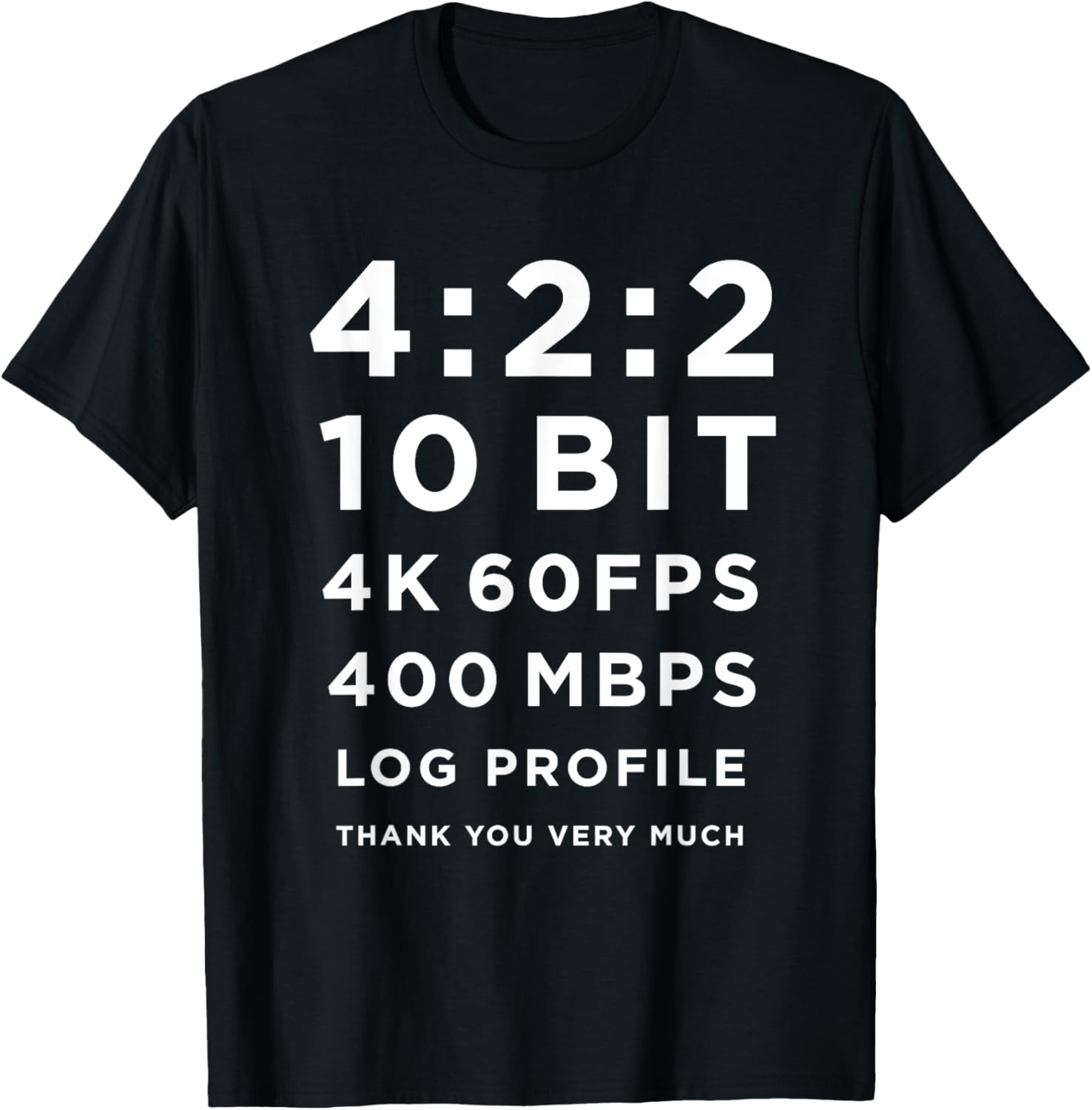 Filmmaker T-Shirt - Camera Specs - Please and Thank You T-Shirt | Trending 2025 | Comfort Daily Wear