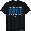 With My Dog Michael Grove Los Angeles Baseball MLBPA Apparel | Everyday Casual Wear